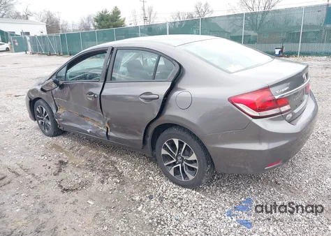 2014 Honda Civic Ex z USA, uszkodzony, nr VIN 19XFB2F86EE209173